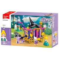 Constructor Sluban The witch's carriage in the forest Clasic/ Violet