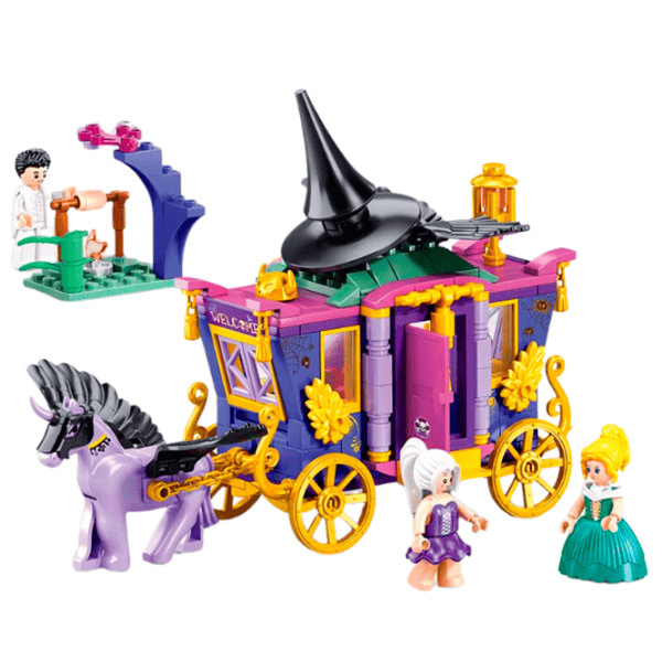 Constructor Sluban The witch's carriage in the forest Clasic/ Violet photo 2