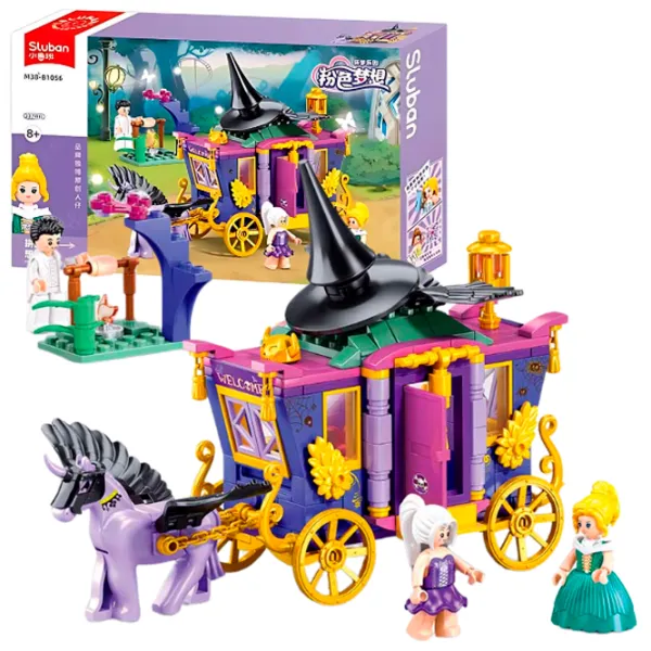 Constructor Sluban The witch's carriage in the forest Clasic/ Violet photo 3