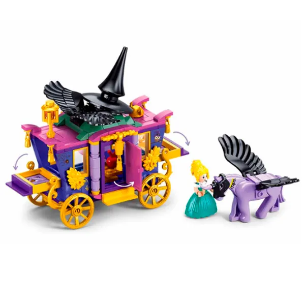 Constructor Sluban The witch's carriage in the forest Clasic/ Violet photo 5