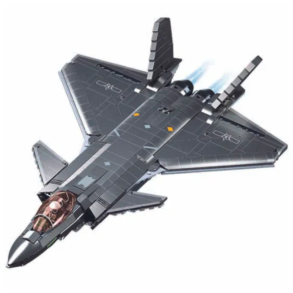 Constructor Sluban Stealth J20SS Avion/ Gray photo 3