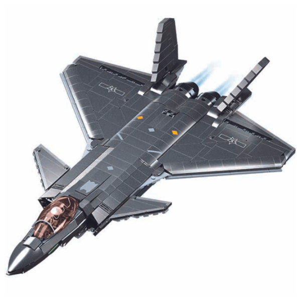Constructor Sluban Stealth J20SS Avion/ Gray photo 3