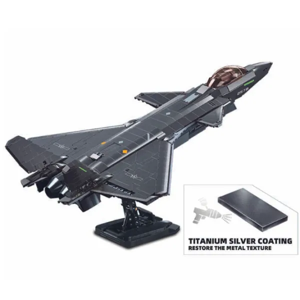 Constructor Sluban Stealth J20SS Avion/ Gray photo 5