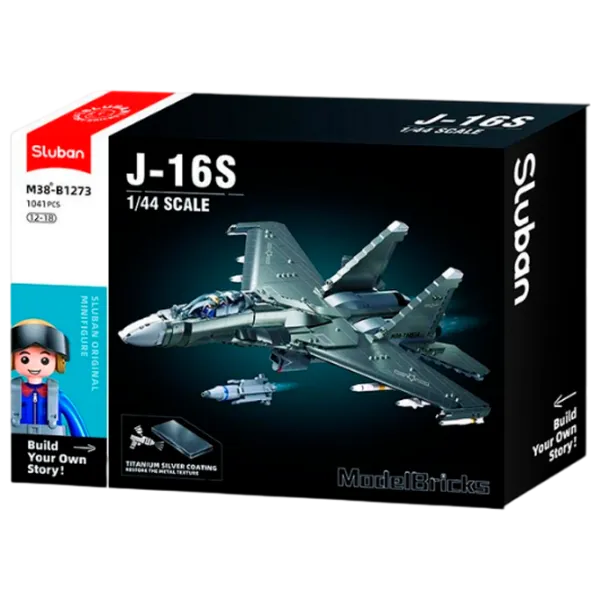 Constructor Sluban Portavion J16 Avion/ Gray photo 1
