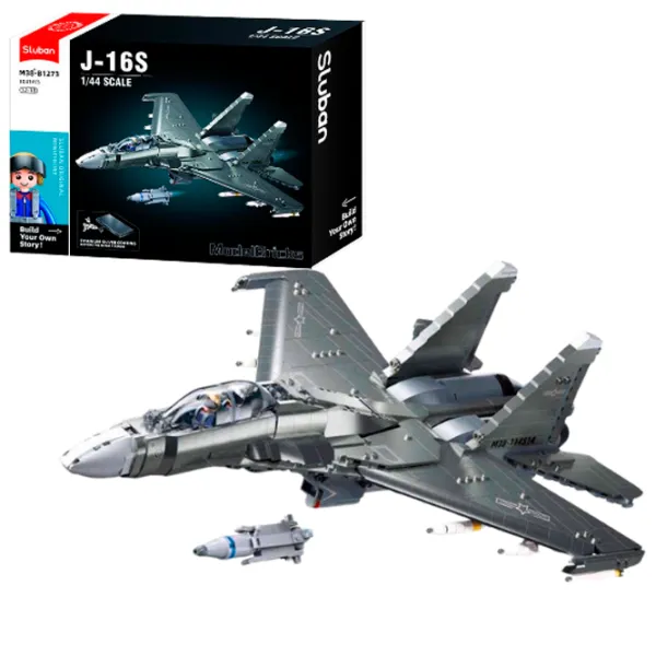 Constructor Sluban Portavion J16 Avion/ Gray photo 2