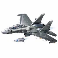 Конструктор Sluban Portavion J16 Самолёт/ Серый photo 3