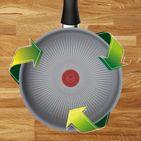 Tigaie Tefal Halo C3123853 Pentru clătite / 25 cm / Gray photo 4