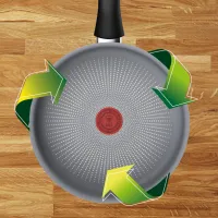Сковорода Tefal Halo C3123853 Для блинов / 25 см / Серый photo 4