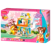 Constructor Sluban Cat House Clasic/ Orange