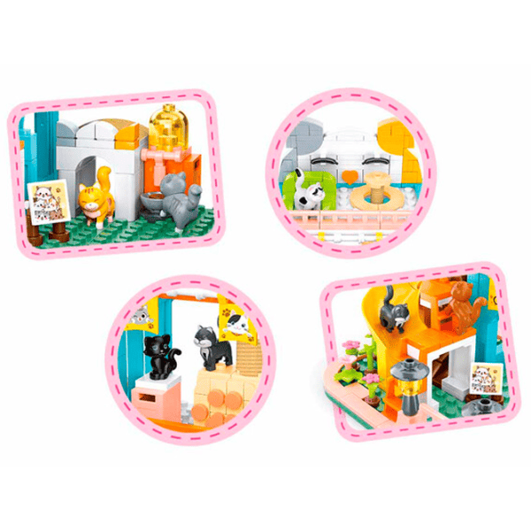 Constructor Sluban Cat House Clasic/ Orange photo 6