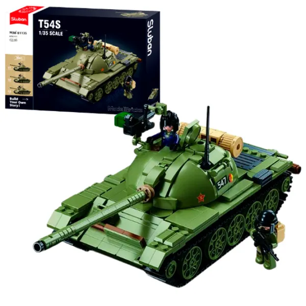 Constructor Sluban T-54S Armată/ Khaki photo 2