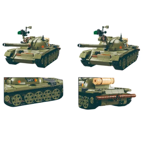 Constructor Sluban T-54S Armată/ Khaki photo 5