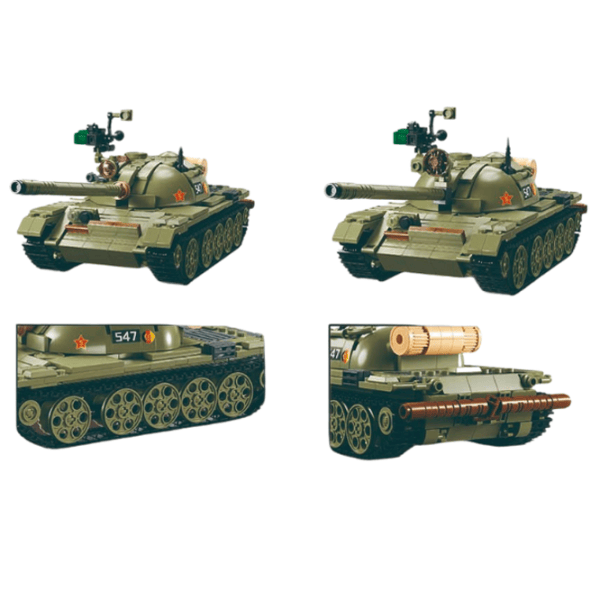 Constructor Sluban T-54S Armată/ Khaki photo 5