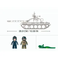 Конструктор Sluban T-54S Армия/ Хаки photo 6