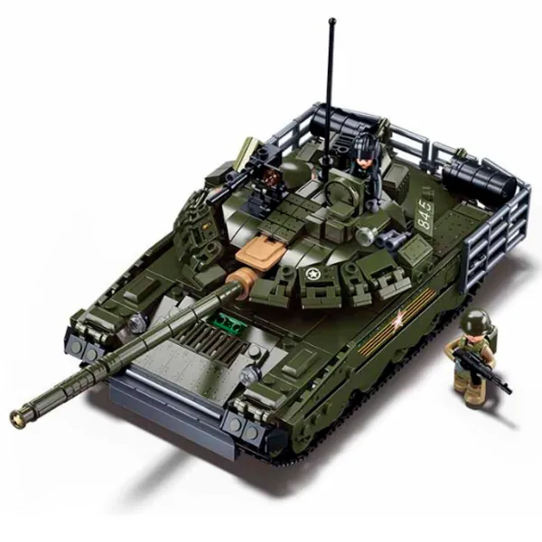 Constructor Sluban T-80BVMS Armată/ Khaki photo 3
