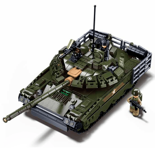 Constructor Sluban T-80BVMS Armată/ Khaki photo 3