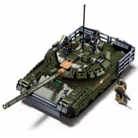 Constructor Sluban T-80BVMS Armată/ Khaki photo 3