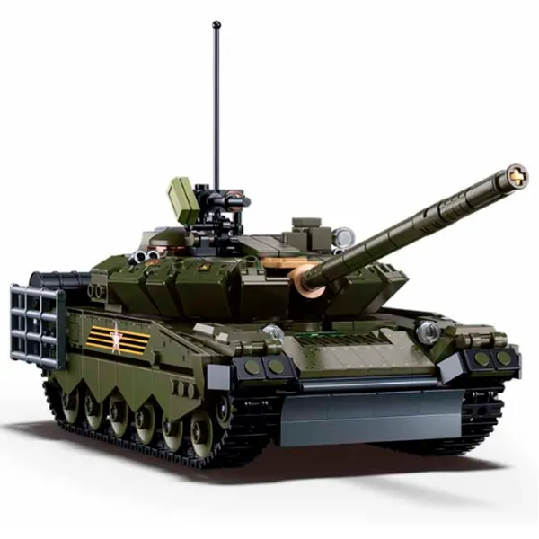 Constructor Sluban T-80BVMS Armată/ Khaki photo 4