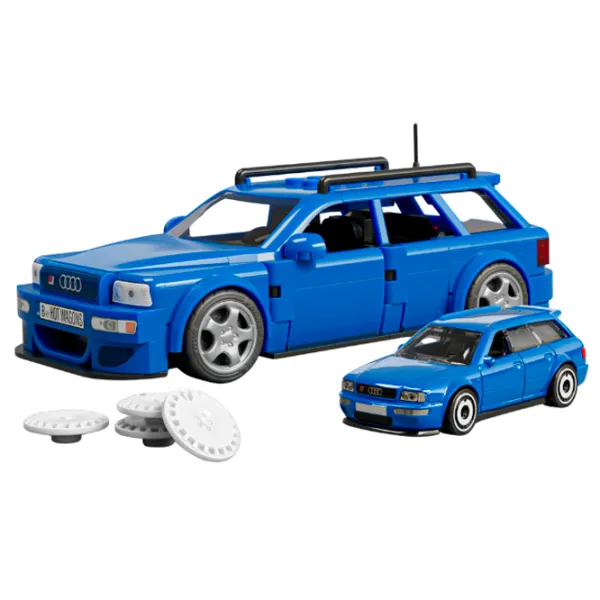 Конструктор Hot Wheels ’94 Audi Avant RS2 Автомобиль/ Синий photo 3