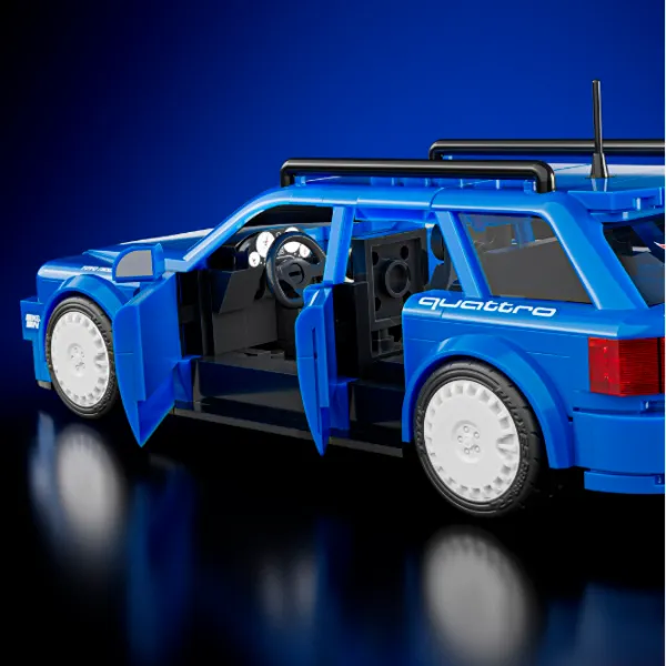 Конструктор Hot Wheels ’94 Audi Avant RS2 Автомобиль/ Синий photo 4