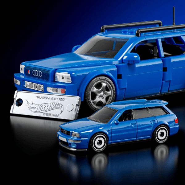 Конструктор Hot Wheels ’94 Audi Avant RS2 Автомобиль/ Синий photo 5