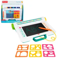 Tablă de desen Fisher Price Learn and Doodle Writing Pad JDL70 3+ / Multicolor White photo 2