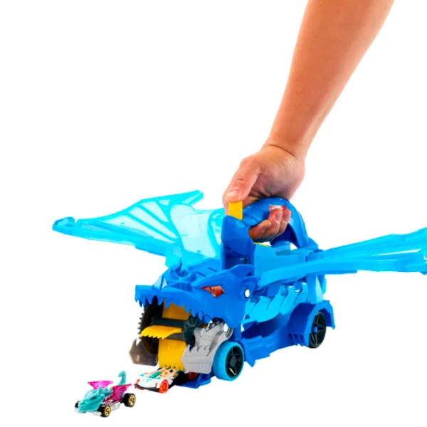 Set jucării Hot Wheels City Two-dragon conveyor JBM72 4+ / Multicolor Red photo 4