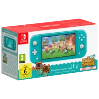 Nintendo Lite Blue + Animal Crossing: New Horizons  / Аквамариновый