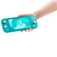 Nintendo Lite Blue + Animal Crossing: New Horizons / Аквамариновый photo 8