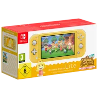 Nintendo Lite Blue + Animal Crossing: New Horizons  / Желтый