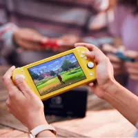 Nintendo Lite Blue + Animal Crossing: New Horizons / Желтый photo 5