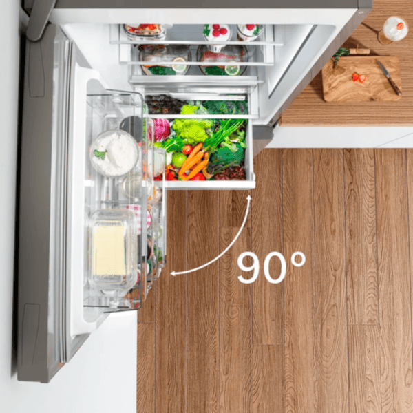 Холодильник Indesit INK 25402 S4E с нижней морозильной камерой 355 л / 203.5 cm / Нержавеющая сталь photo 9