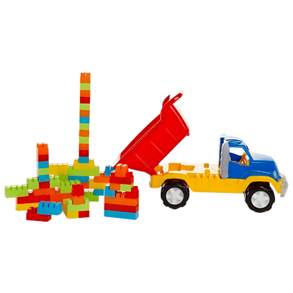 Constructor Burak Toys Legomion mare Transport/ Red photo 1