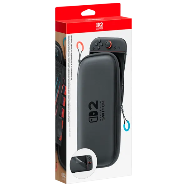 Чехол для консоли Nintendo Carrying Case & Screen Protector Nintendo Switch 2 / Черный photo 1