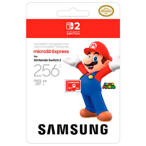 Карта памяти Samsung microSD Express Card Nintendo Switch 2 / Красный photo 1