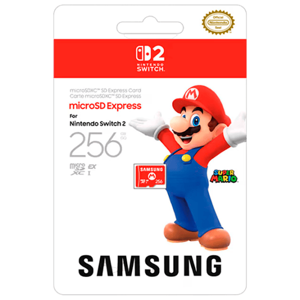 Карта памяти Samsung microSD Express Card Nintendo Switch 2 / Красный photo 1