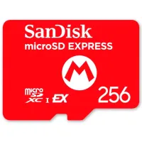 Карта памяти SanDisk microSD Express Card Nintendo Switch 2 / Красный photo 2