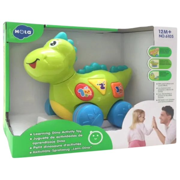 Jucărie muzicală Mola Dino 6105 1+ / Green photo 3