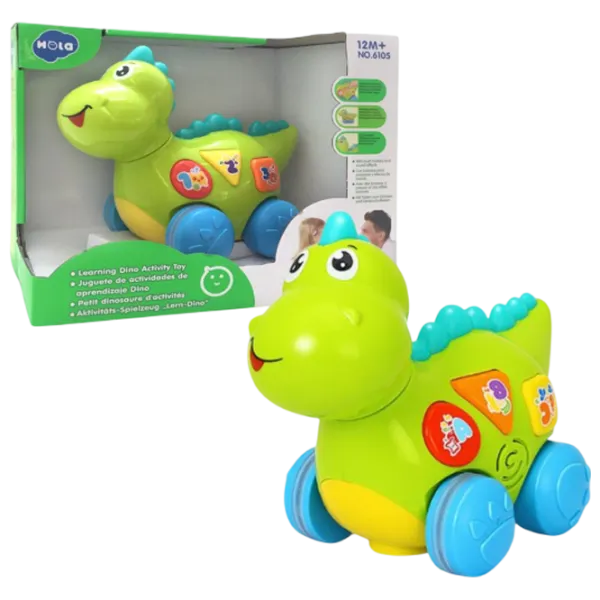 Jucărie muzicală Mola Dino 6105 1+ / Green photo 4