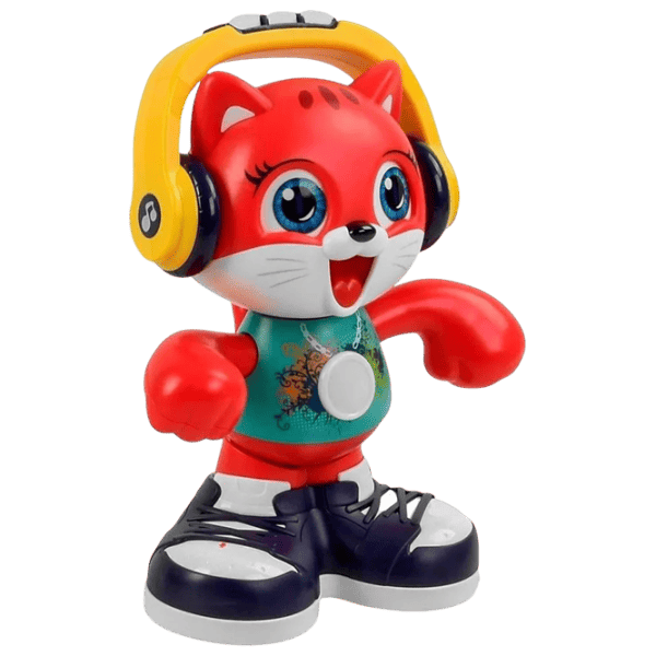 Музыкальная игрушка Hola Toys The Dancing Cat A721  1+ / Красный photo 1