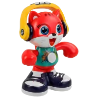 Музыкальная игрушка Hola Toys The Dancing Cat A721  1+ / Красный