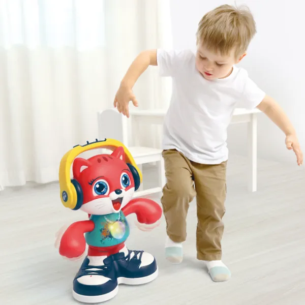 Музыкальная игрушка Hola Toys The Dancing Cat A721  1+ / Красный photo 6