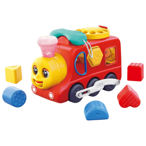 Интерактивная игрушка Hola Toys 3-in-1 Locomotive HE9981 1+ / Красный photo 1