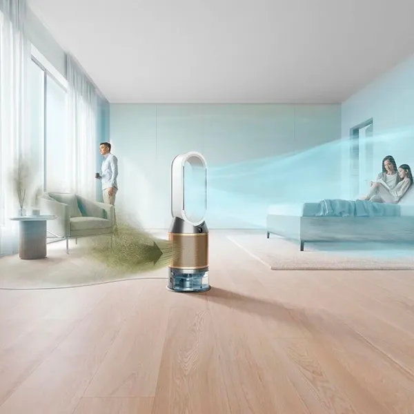 Увлажнитель-очиститель воздуха Dyson PH05 Напольная / Золото photo 7