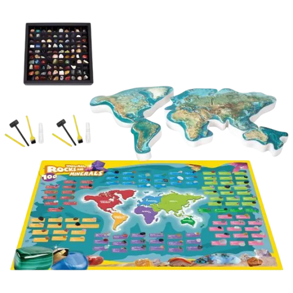 Joc educativ CubicFun Rocks and Minerals of the World 6+/ Strategie photo 2