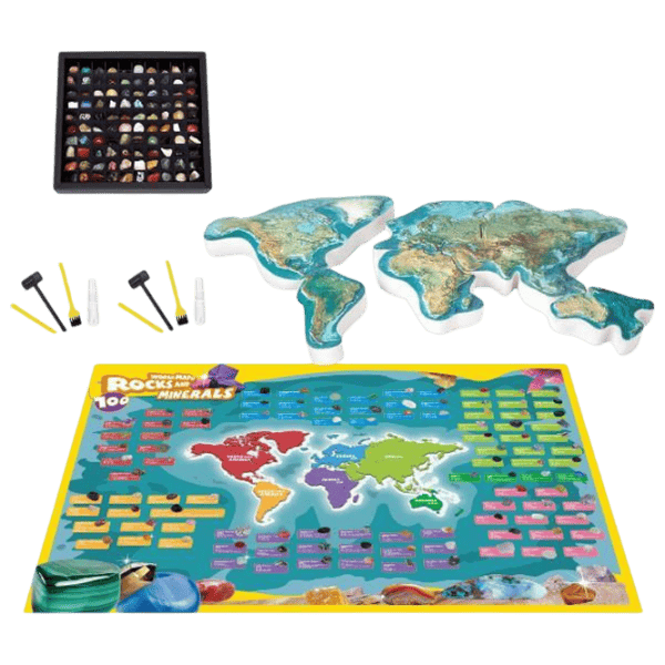 Joc educativ CubicFun Rocks and Minerals of the World 6+/ Strategie photo 2