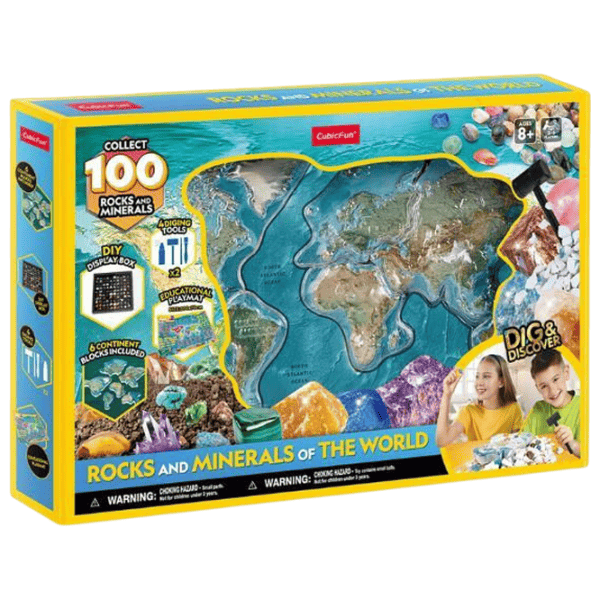 Joc educativ CubicFun Rocks and Minerals of the World 6+/ Strategie photo 3