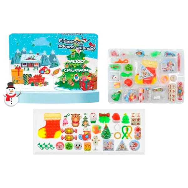 Jucărie interactivă Essa Toys Advent Calendar X18014  6+ / Multicolor Blue photo 1