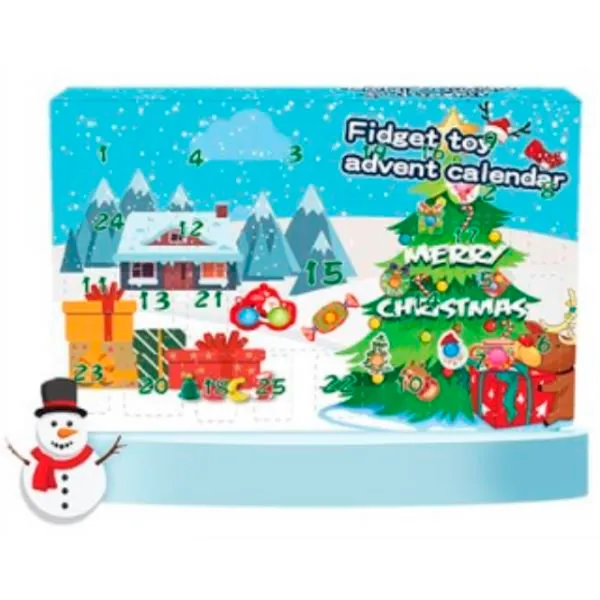 Jucărie interactivă Essa Toys Advent Calendar X18014  6+ / Multicolor Blue photo 2