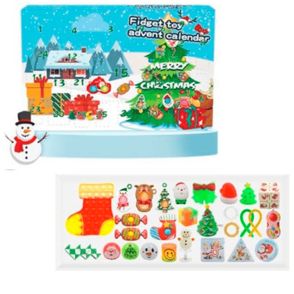 Jucărie interactivă Essa Toys Advent Calendar X18014  6+ / Multicolor Blue photo 3